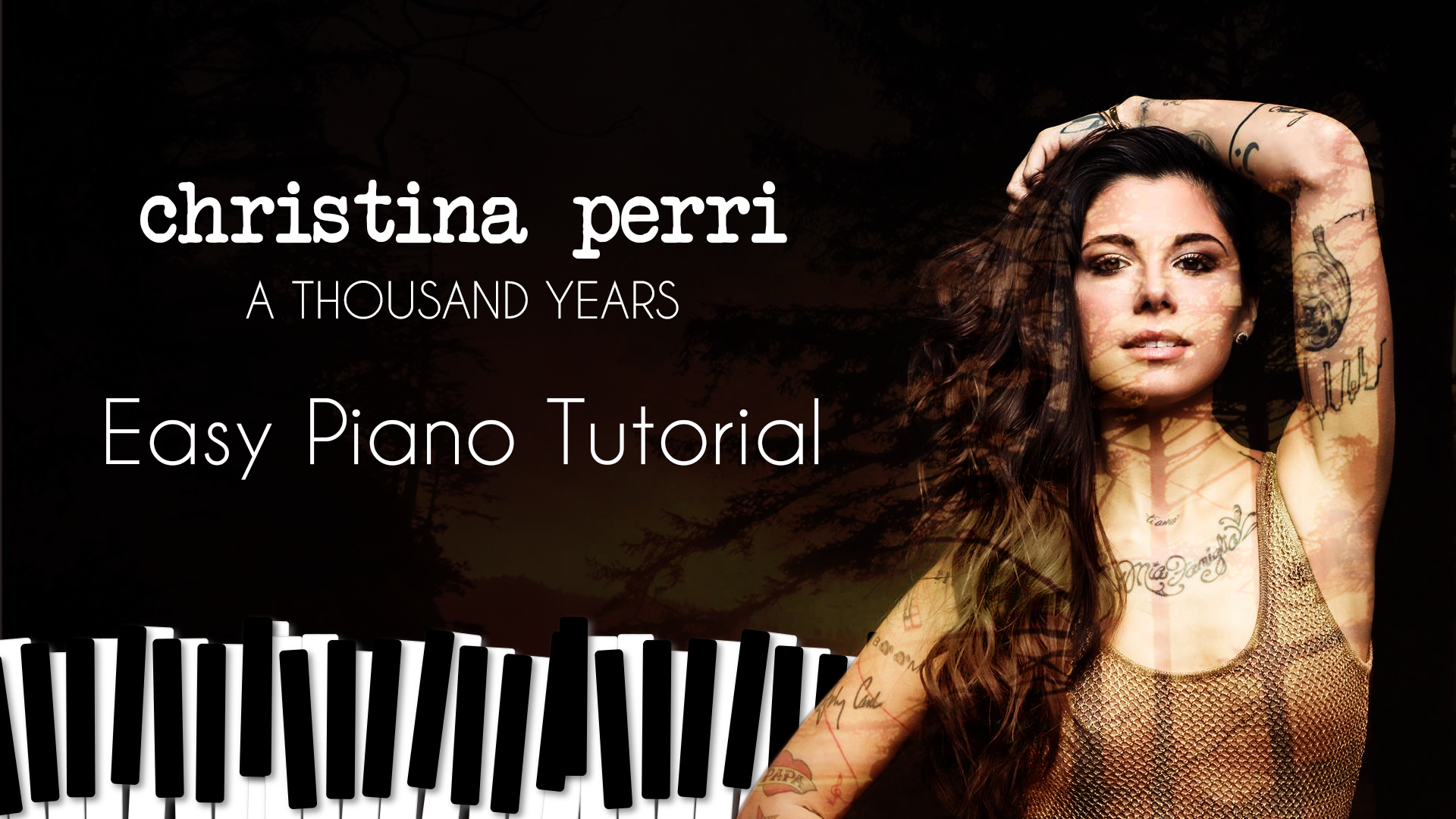 How to Play A Thousand Years by Christina Perri on Piano – Step-by-Step Tutorial with Free Sheet Music PDF